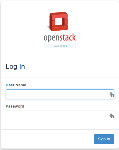 OpenStack Arayüz Kullanımı